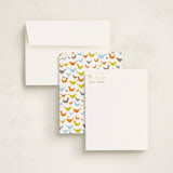 "Oh Hello Birds" - Business Stationery in Electric Yellow by Avie Designs - Assembled