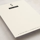 "The Minimalist" - Business Stationery in Black by A.C.R. - Detail
