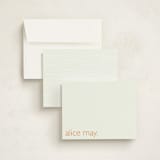 "Breathe" - Business Stationery in Pumpkin by leslie hamer - Assembled