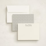 "Brownie" - Business Stationery in Granite by leslie hamer - Assembled