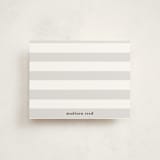 "111" - Business Stationery in Silver by SimpleTe Design - Front
