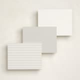 "111" - Business Stationery in Silver by SimpleTe Design - Back of Card Options