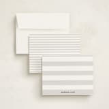 "111" - Business Stationery in Silver by SimpleTe Design - Assembled