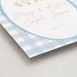 "Vintage goose" - Baby Shower Welcome Signs in Sky by Creo Study - Detail