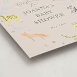 "Little Wild One" - Baby Shower Welcome Signs in Sand by Hannah Williams - Detail