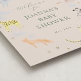 "Little Wild One" - Baby Shower Welcome Signs in Sand by Hannah Williams - Detail