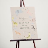 "Little Wild One" - Baby Shower Welcome Signs in Sand by Hannah Williams - In Use