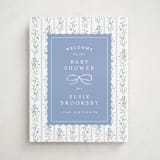 "Dorothy" - Baby Shower Welcome Signs in Cornflower by Erin L. Wilson - Front