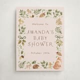 "Forest Baby Shower" - Baby Shower Welcome Signs in Sand by frau brandt - Front