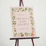 "Forest Baby Shower" - Baby Shower Welcome Signs in Sand by frau brandt - In Use