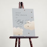 "Twinkle Twinkle" - Baby Shower Welcome Signs in Sky by Joyce Pinheiro - In Use