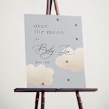 "Twinkle Twinkle" - Baby Shower Welcome Signs in Sky by Joyce Pinheiro - In Use