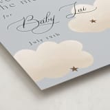 "Twinkle Twinkle" - Baby Shower Welcome Signs in Sky by Joyce Pinheiro - Detail