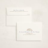 "Starlight" - Flat Birth Announcement Thank You Cards in Rainbow by Maja Cunningham - FREE Recipient Addressing
