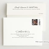 "Graceful Entrance" - Birth Announcement Thank You Cards in Flamingo by Jessica Williams - FREE Recipient Addressing