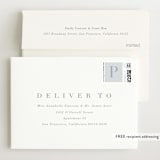 "classic baby" - Birth Announcement Thank You Cards in Cement by Sara Hicks Malone - FREE Recipient Addressing