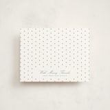 "Elio" - Flat Birth Announcement Thank You Cards in Eucalyptus by Blustery August - Front
