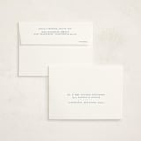 "Baby Garden Friends" - Flat Birth Announcement Thank You Cards in Chambray by Mellary Bitner - FREE Recipient Addressing