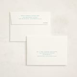 "Frosting" - Flat Birth Announcement Thank You Cards in Blush by Morgan Kendall - FREE Recipient Addressing