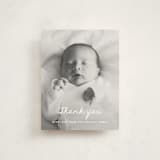 "cassatina" - Flat Birth Announcement Thank You Cards in Milk by chocomocacino - Front