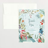 "Sea Baby" - Birth Announcement Thank You Cards in Rainbow by Morgan Ramberg - Front