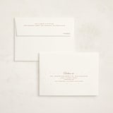 "tiny polka dots" - Flat Birth Announcement Thank You Cards in Peach by Ellen Schlegelmilch - FREE Recipient Addressing