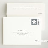 "Canvas" - Birth Announcement Thank You Cards in Moon by Megan Davis - FREE Recipient Addressing