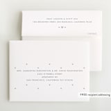 "Our Little Love" - Foil-Pressed Birth Announcement Thank You Cards in Cloud by Carolyn Nicks - FREE Recipient Addressing