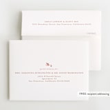 "new delivery" - Foil-Pressed Birth Announcement Thank You Cards in Blush by Carolyn Nicks - FREE Recipient Addressing