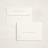 "Whimsy" - Foil-Pressed Birth Announcement Thank You Cards in Confetti by Inkblot Design - FREE Recipient Addressing
