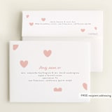 "Cute hearts" - Foil-Pressed Birth Announcement Thank You Cards in Cupcake by Iveta Angelova - FREE Recipient Addressing