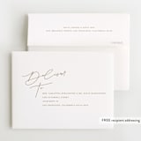 "Charming Welcome" - Foil-Pressed Birth Announcement Thank You Cards in Milk by Carolyn MacLaren - FREE Recipient Addressing