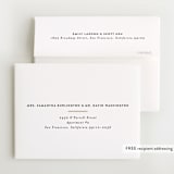 "Trio" - Foil-Pressed Birth Announcement Thank You Cards in Lily by Ekko Studio - FREE Recipient Addressing