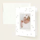 "twinkly stars" - Foil-Pressed Birth Announcement Thank You Cards in North Star by Ellen Schlegelmilch - Front