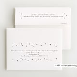 "Milky Way" - Foil-Pressed Birth Announcement Thank You Cards in Cloud by Gwen Bedat - FREE Recipient Addressing