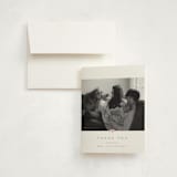 "Love Bug" - Foil-Pressed Birth Announcement Thank You Cards in Cloud by Carolyn Nicks - Front