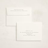 "Initially" - Foil-Pressed Birth Announcement Thank You Cards in Slate by Carolyn MacLaren - FREE Recipient Addressing