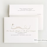 "Disney's Tinkerbell Dreams Come True Birth Announcement" - Foil-Pressed Birth Announcement Thank You Cards in Stardust by Kamala Nahas - FREE Recipient Addressing