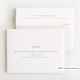 "Star Bright" - Foil-Pressed Birth Announcement Thank You Cards in Slateblue by Meggy Masters - FREE Recipient Addressing