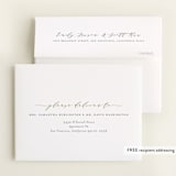 "Treasured" - Foil-Pressed Birth Announcement Thank You Cards in Slate by Sarah Brown - FREE Recipient Addressing