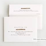 "Marshall" - Foil-Pressed Birth Announcement Thank You Cards in Ivory by Pixel and Hank - FREE Recipient Addressing
