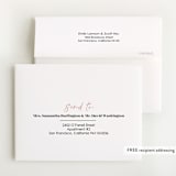 "nature new" - Foil-Pressed Birth Announcement Thank You Cards in Clay by silverscreen studio - FREE Recipient Addressing