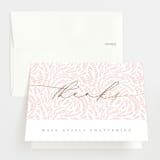 "Blissful Welcome" - Foil-Pressed Birth Announcement Thank You Cards in Fawn by Olivia Raufman - Front
