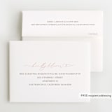 "Blissful Welcome" - Foil-Pressed Birth Announcement Thank You Cards in Fawn by Olivia Raufman - FREE Recipient Addressing