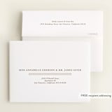 "Art Deco Arch" - Birth Announcement Thank You Cards in Gilded by Heather Francisco - FREE Recipient Addressing