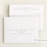 "Our Little Love" - Birth Announcement Thank You Cards in Cloud by Carolyn Nicks - FREE Recipient Addressing