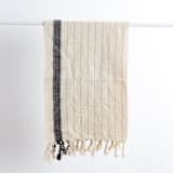 "Drama Hand Towel" - Bath Towels in beige by Powered By People