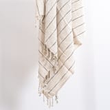 "Ahlat Turkish Hand Towel" - Bath Towels in beige by Powered By People