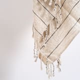 "Ahlat Turkish Hand Towel" - Bath Towels in beige by Powered By People