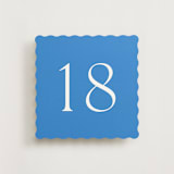 "Perriand Santorini (set of 20)" - Table Number Sets in Santorini by Megan Davis - Front